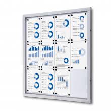 Tablón de anuncios magnético Plus (12xA4)