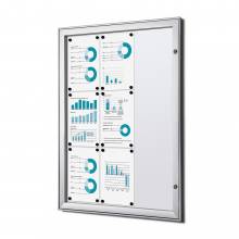 Tablón de anuncios magnético ignífugo (9xA4)