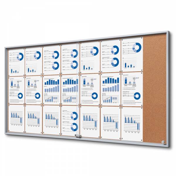 Vitrina Interior Corcho SLIM (24xA4)