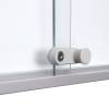 Indoor Lockable Showcase With Sliding Doors Slim With Safety Corners - 11