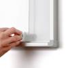 Indoor Lockable Showcase With Sliding Doors Slim With Safety Corners - 12