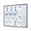 Indoor Lockable Showcase With Sliding Doors Slim With Safety Corners - 4