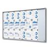 Indoor Lockable Showcase With Sliding Doors Slim With Safety Corners - 6