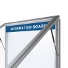 Outdoor Lockable Notice Board LED Topcard - 32