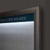 Outdoor Lockable Notice Board LED Topcard - 33