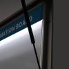 Outdoor Lockable Notice Board LED Topcard - 34