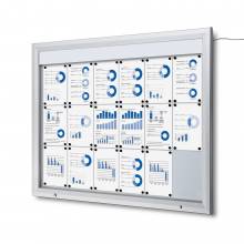 Vitrina Exterior Magnética LED