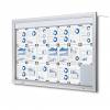Outdoor Lockable Notice Board LED Topcard - 23