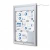 Outdoor Lockable Notice Board LED Topcard - 29