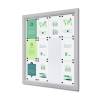 Outdoor Lockable Showcase Slim - 3