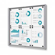 Vitrina Interior Económica ignífuga (6xA4)