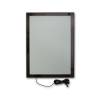 Porta menú Exterior cubierto negro 4XA4 LED - 13