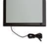 Porta menú Exterior cubierto negro 4XA4 LED - 6