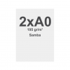 Marco de tela Samba (SEG) 195 g / m2 sublimación 200 x 100 cm - 3