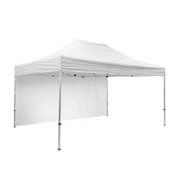 Carpa de Aluminio 3 x 4,5 Metros Pared a Blanco Doble Cara