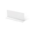 Soporte para folletos y menús horizontal, doble cara (A7) forma T - 1