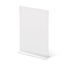 Soporte para folletos y menús horizontal, doble cara (A3) vertical Soporte para folletos y menús horizontal, doble cara (A3) vertical