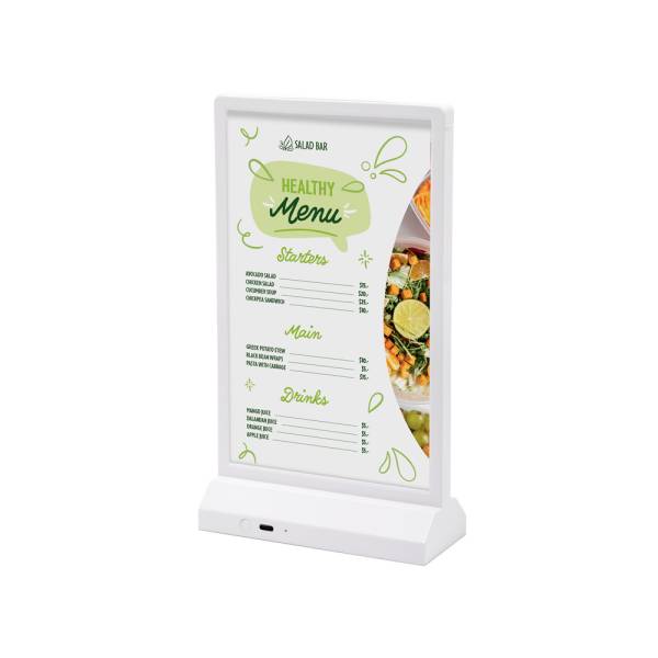 T Stand LED DL Blanco