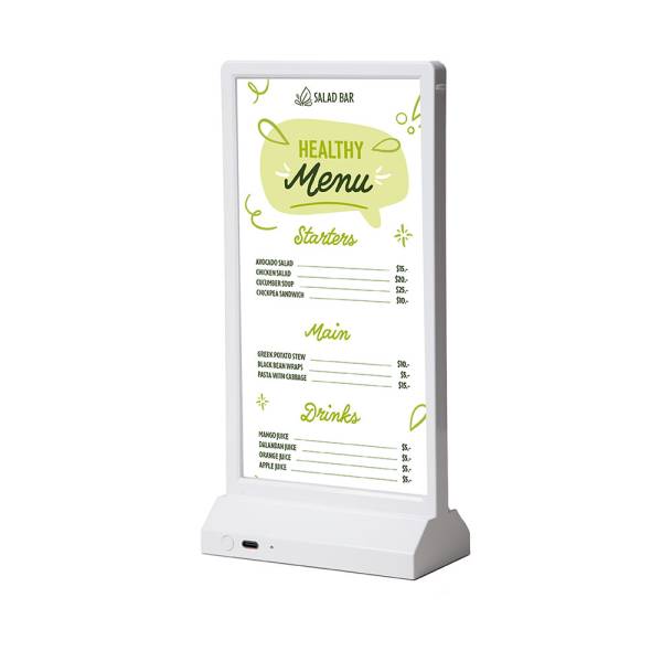T Stand LED DL Blanco