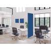 Decoración Textil de Pared SET A1 Hexagon Azul-Marrón - 38