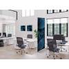 Separador Textil Deco 85-200 Doble Botánico Hojas Azules ECO - 15