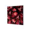 Decoración Textil de Pared SET 40 x 40 Cactus Rojo - 2