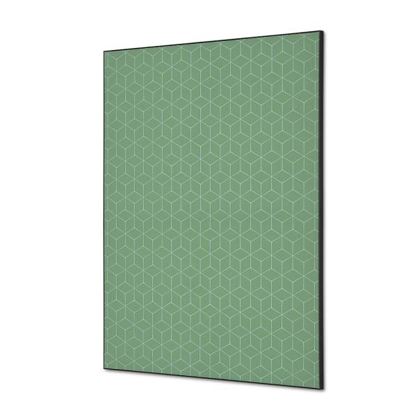 Decoración Textil de Pared SET A1 Hexagon Verde