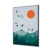 Decoración Textil de Pared SET Sol y Pájaros - 1