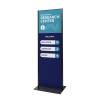 Formato: 2 x A1 (594 x 1682 mm)
Color: Negro Totem Panel Plus - 14