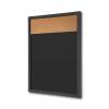 Combi Board - Pizarra Negra / Corcho 45 x 60 cm - 0