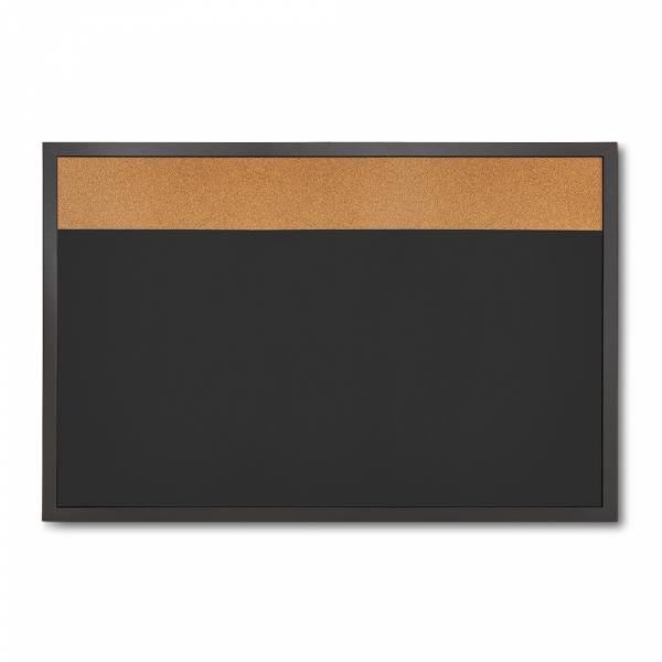 Combi Board - Pizarra Negra / Corcho 60 x 90 cm