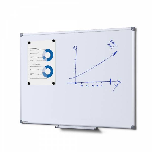 Pizarra blanca magnética Premium (90x60)