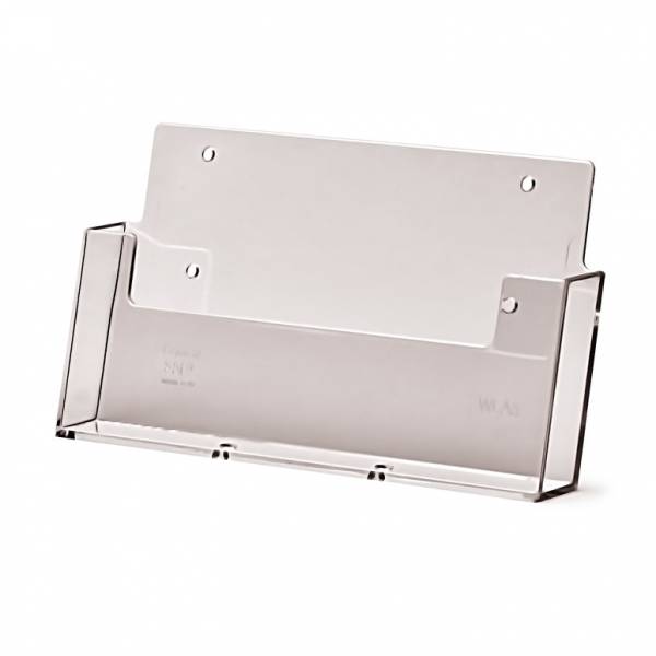 Portafolletos horizontal de pared (A5)