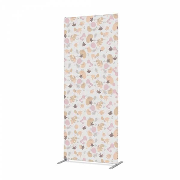 Textile Room Divider Deco Foya Flowers