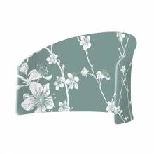 Textile Room Divider Moon Abstract Japanese Blossom