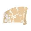 Separador Textil Moon Abstracta Flor de Cerezo Japonés Beige - 2