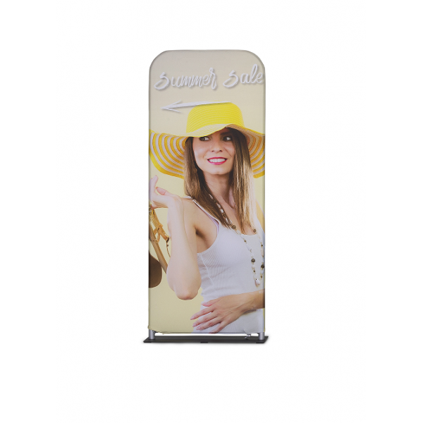 Zipper-Wall Banner de doble cara 60 x 150 cm