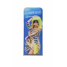 Zipper-Wall Banner de doble cara 80 x 200 cm