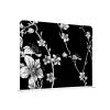 Separador Textil 200-150 Doble Abstracto Flor de Cerezo Japonés Negro - 3